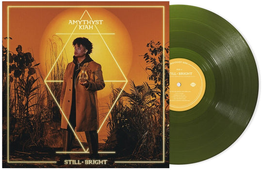 the album cover for Amythyst Kiah - Still + Bright [Translucent Forest Green vinyl]