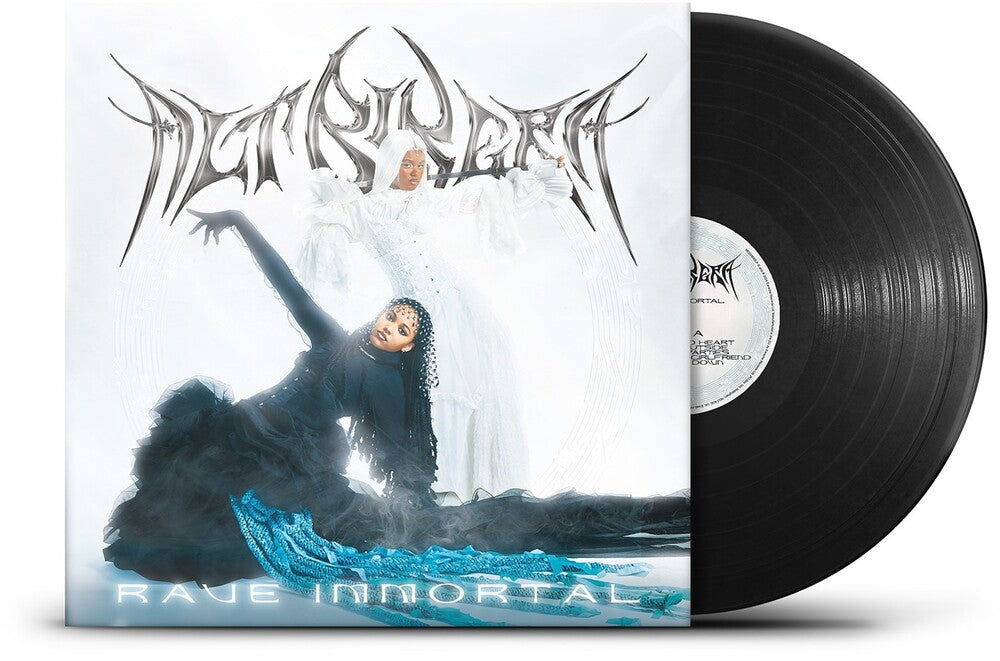 the album cover for Alt Blk Era - Rave Immortal