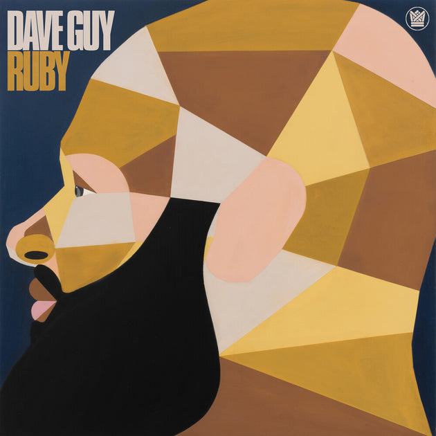 the album cover for Dave Guy - Ruby [Indie Exclusive] Blue Smoke (Blue) [Colored Vinyl] [Indie Exclusive]