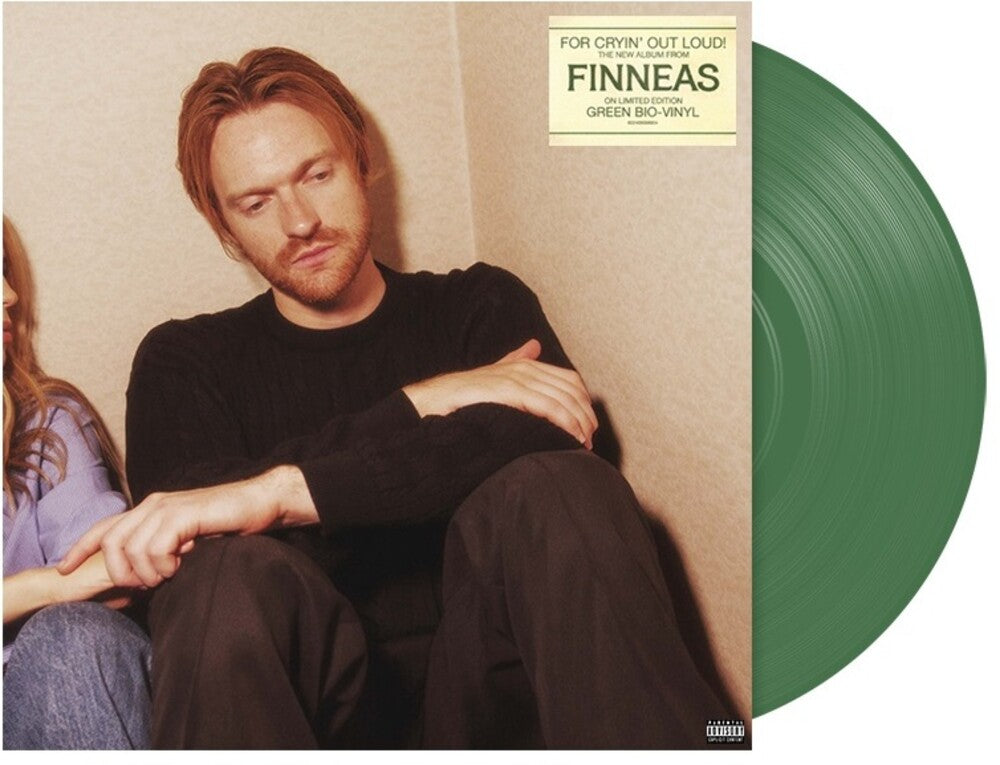 the album cover for FINNEAS - For Cryin' Out Loud! [Indie Exclusive Translucent Green BioVinyl]
