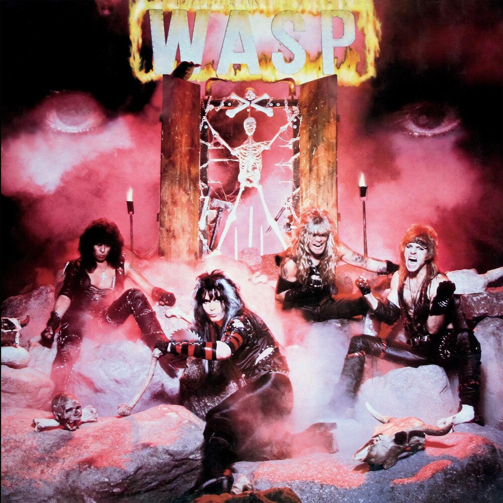 the album cover for W.A.S.P. - W.A.S.P. (Aniv)