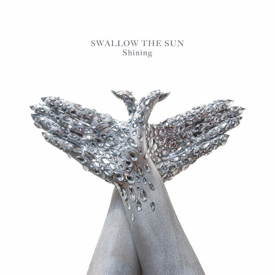 the album cover for Swallow The Sun - Shining [Indie Exclusive Limited Gray Ecomix LP]