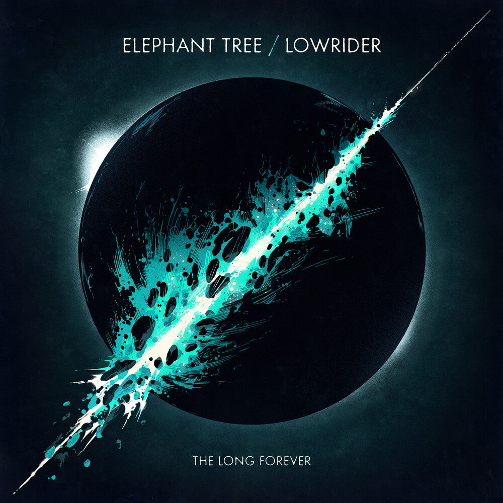 the album cover for Elephant Tree & Lowrider - Long Forever [Clear Vinyl] [Limited Edition] (Red)