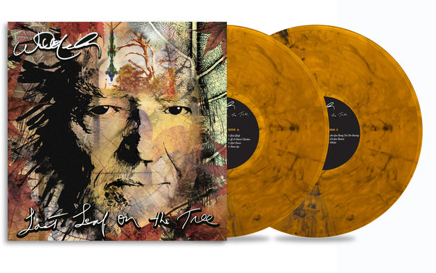 the album cover for Unknown Artist - Last Leaf On The Tree [Amber Fossil colored Vinyl]