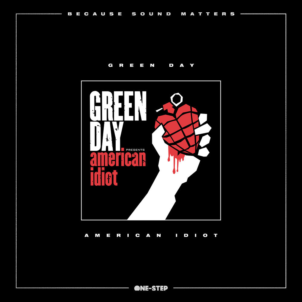 the album cover for Green Day - American Idiot 20th Anniversary - Deluxe Edition [Indie Exclusive One-Step Edition 2 LP]