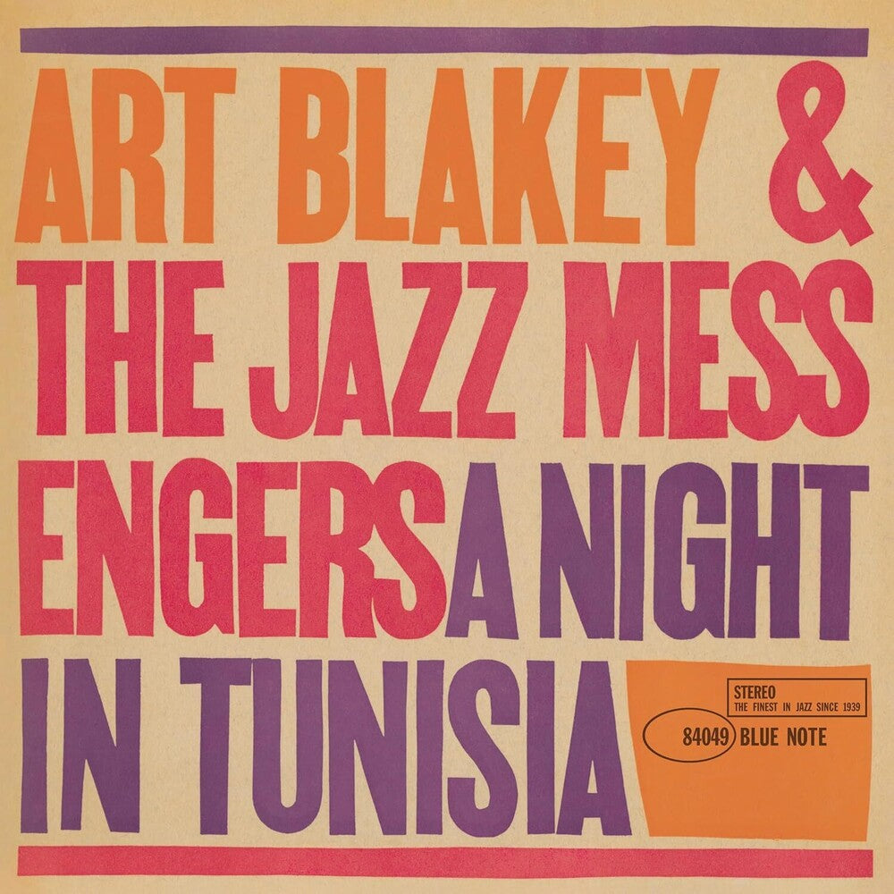 the album cover for Art Blakey  & The Jazz Messengers - Night In Tunisia (Blue Note Classic Vinyl Series)