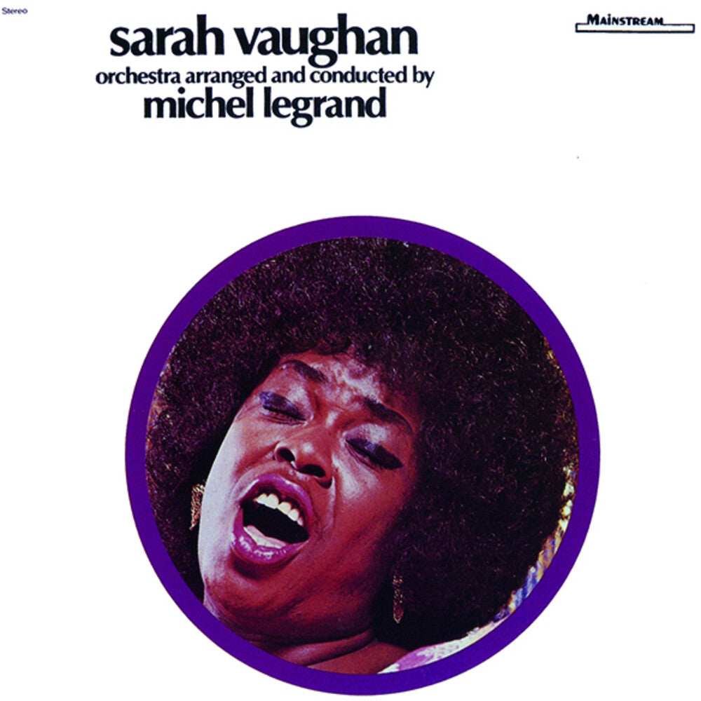 the album cover for Sarah Vaughan - Sarah Vaughan With Michel Legrand [Limited Edition] [Indie Exclusive]