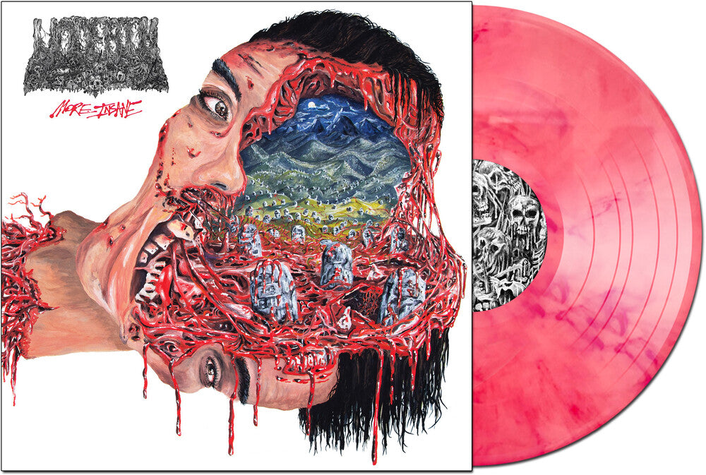 the album cover for Undeath - More Insane [LP Red from Beyond]