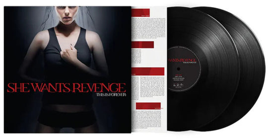 the album cover for She Wants Revenge - This Is Forever (Blk) [180 Gram] (Hol)