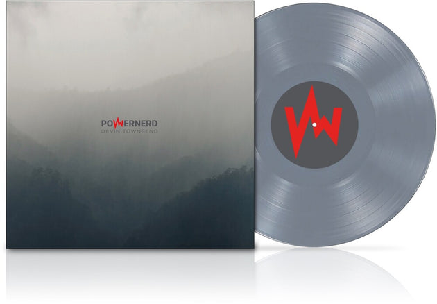 the album cover for Devin Townsend - PowerNerd [Indie Exclusive Grey LP]