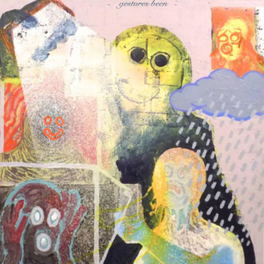 the album cover for They Are Gutting a Body of Water - Gestures Been