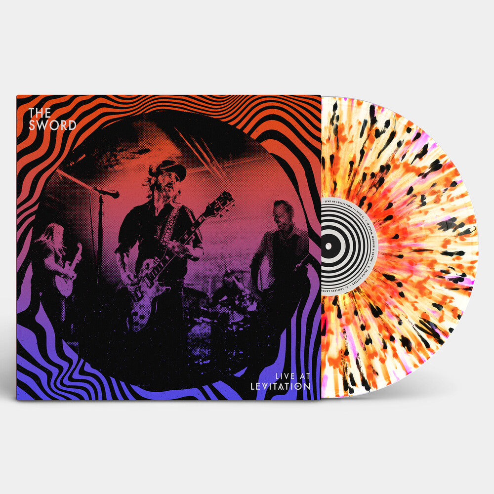 the album cover for The Sword -  Live at Levitation [Indie exclusive Seven Sisters Heavy Splatter]