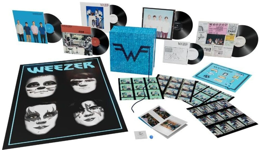 the album cover for Weezer - Blue - 30th Anniversary [4LP SDe]