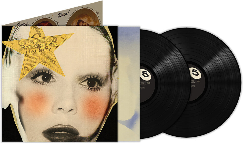 the album cover for Halsey - Great Impersonator