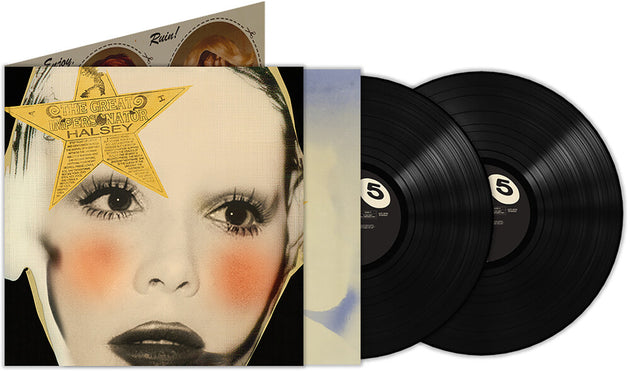 the album cover for Halsey - Great Impersonator