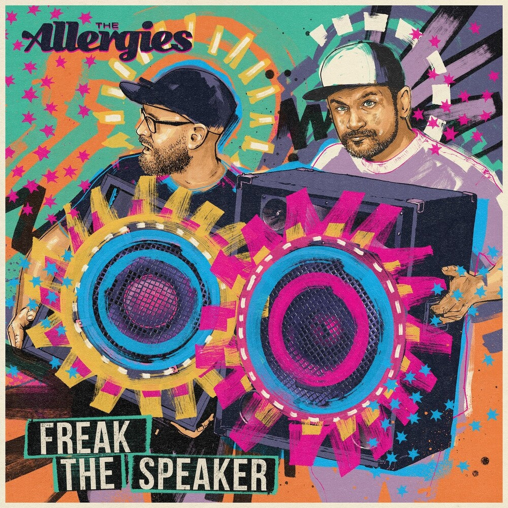 the album cover for Allergies - Freak The Speaker