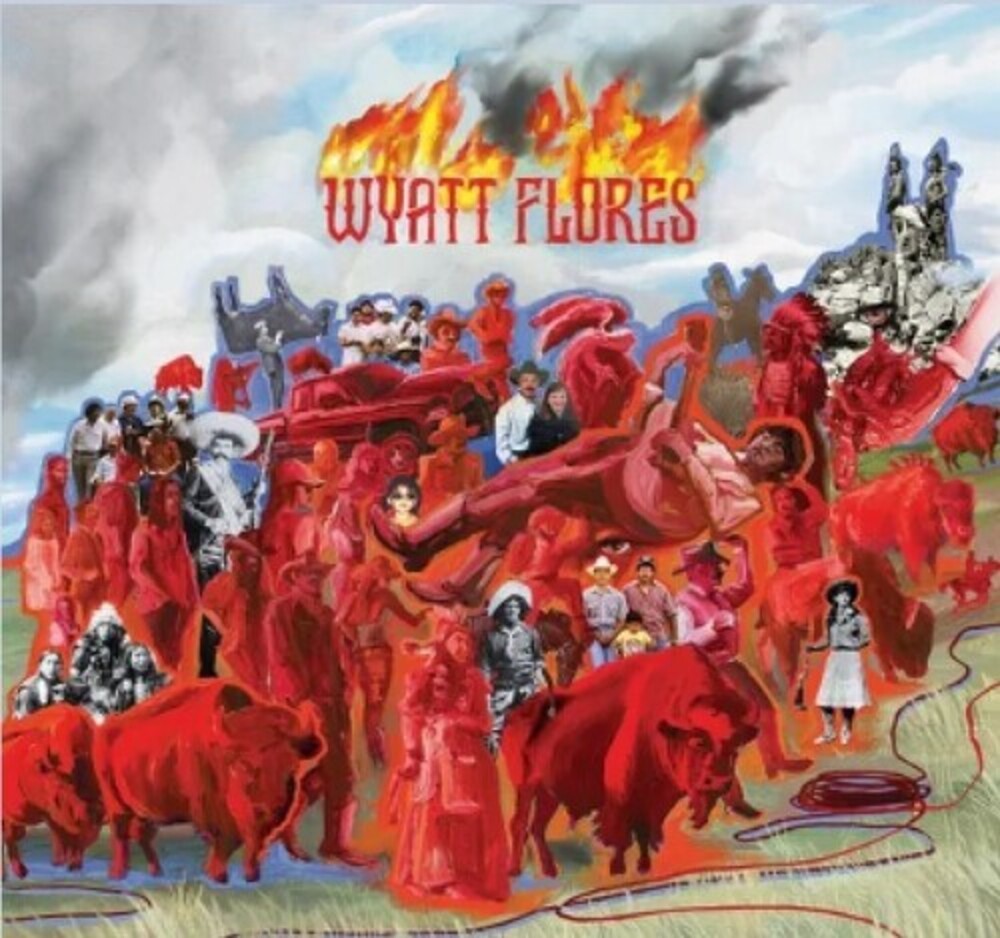 the album cover for Wyatt Flores - Welcome To The Plains