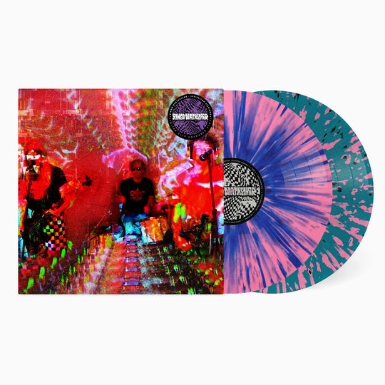 the album cover for Ringo Deathstarr - Levitation Sessions [Indie exclusive Heavy Kaleidoscope Splatter LP]