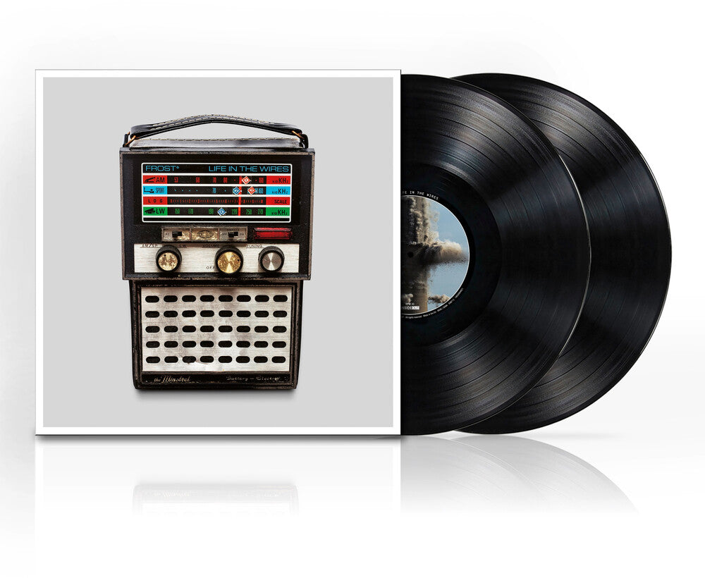 the album cover for Frost* - Life In The Wires [LP]