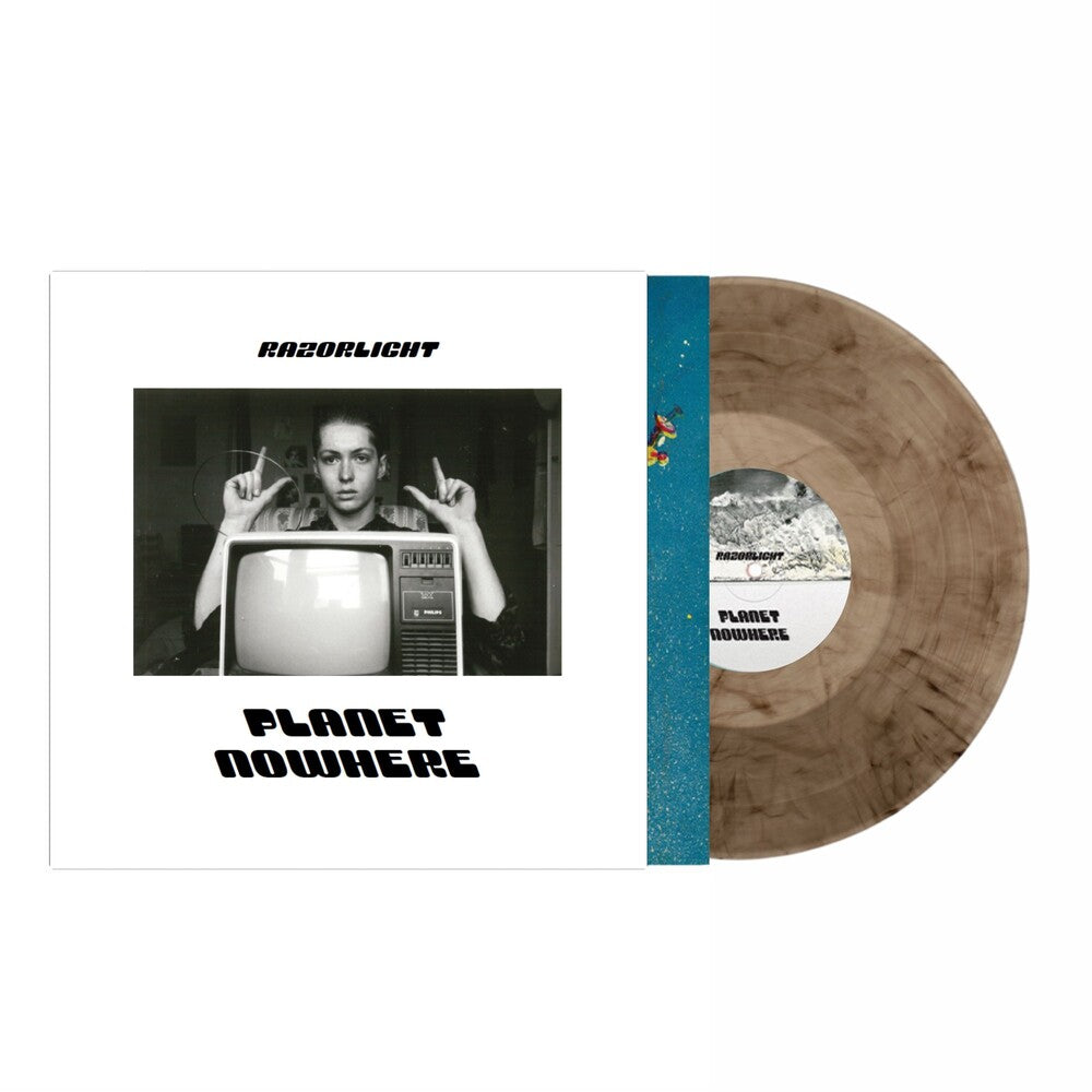the album cover for Razorlight - Planet Nowhere [Indie Exclusive] Smokey [Colored Vinyl] [Indie Exclusive]