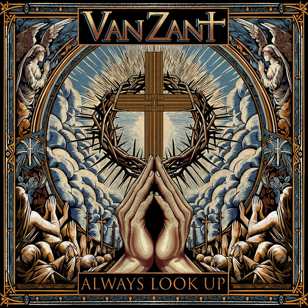 the album cover for Van Zant -  Always Look Up [Indie exclusive Silver LP]
