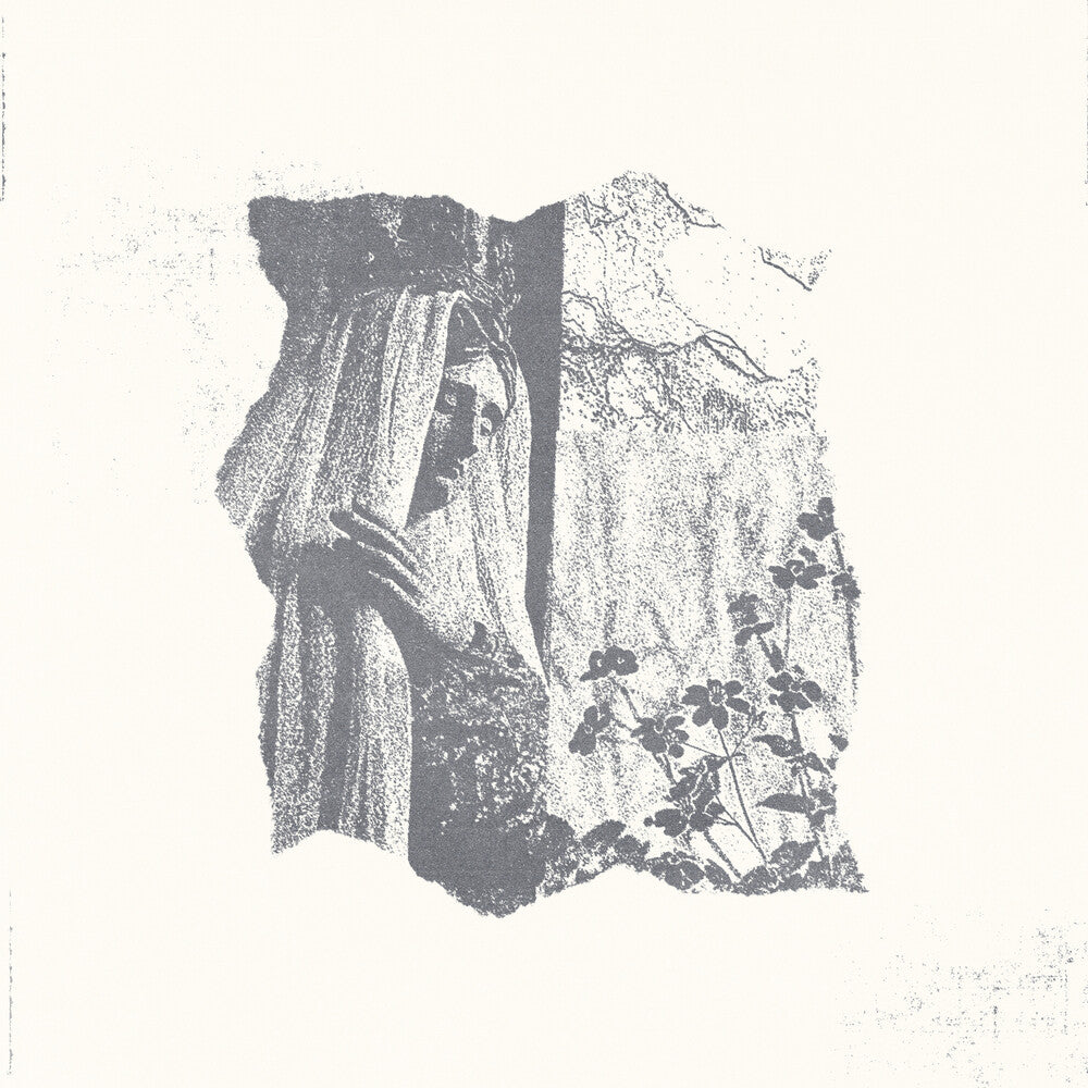 the album cover for Ben Quad - Ephemera [Indie Exclusive Electric Blue with Heavy White Splatter LP]