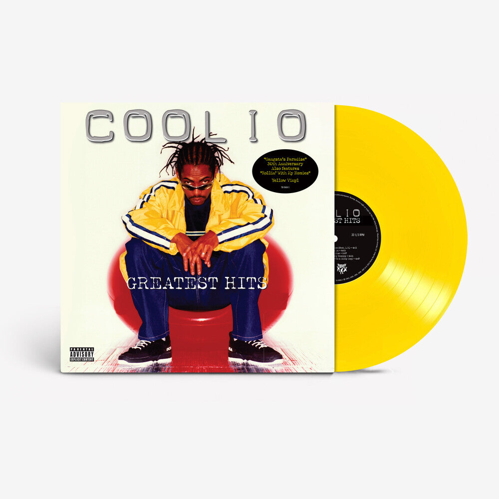 the album cover for Coolio - Greatest Hits - Yellow [Colored Vinyl] (Ylw)