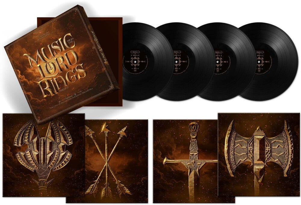 the album cover for City Of Prague Philharmonic Orchestra (Box) (Ltd) - Music From Lord Of The Rings - Boxset (Box) [Limited Edition]
