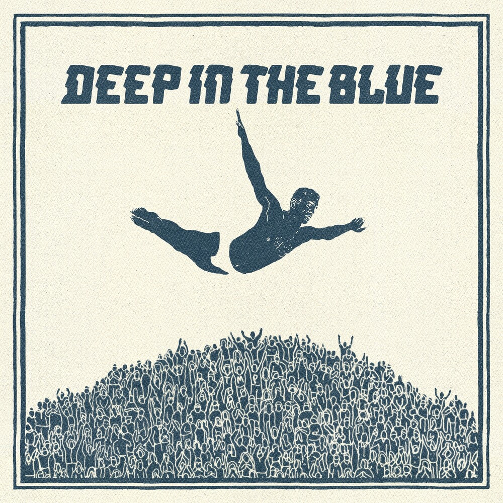 the album cover for Tiny Moving Parts - Deep In The Blue [Colored Vinyl]