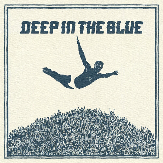 the album cover for Tiny Moving Parts - Deep In The Blue [Colored Vinyl]