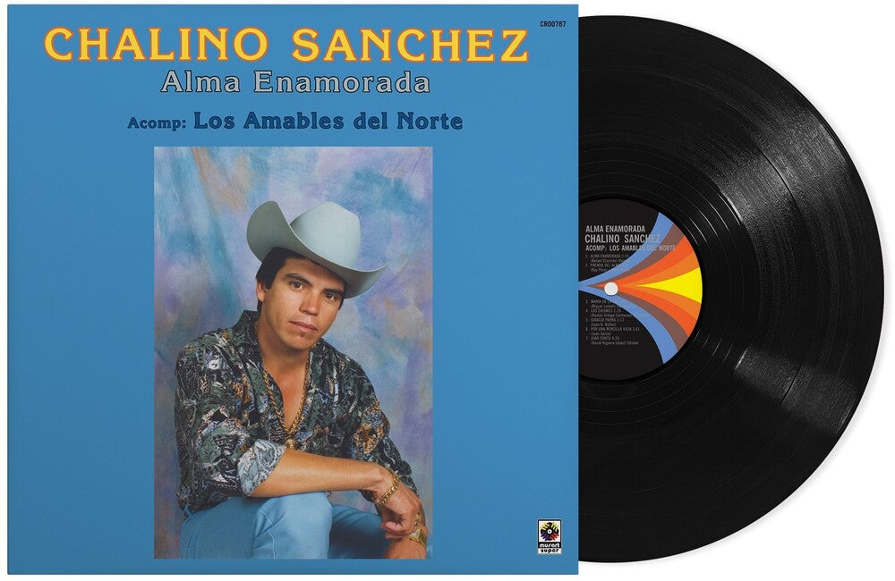 the album cover for Chalino Sanchez - Alma Enamorada -  [LP]