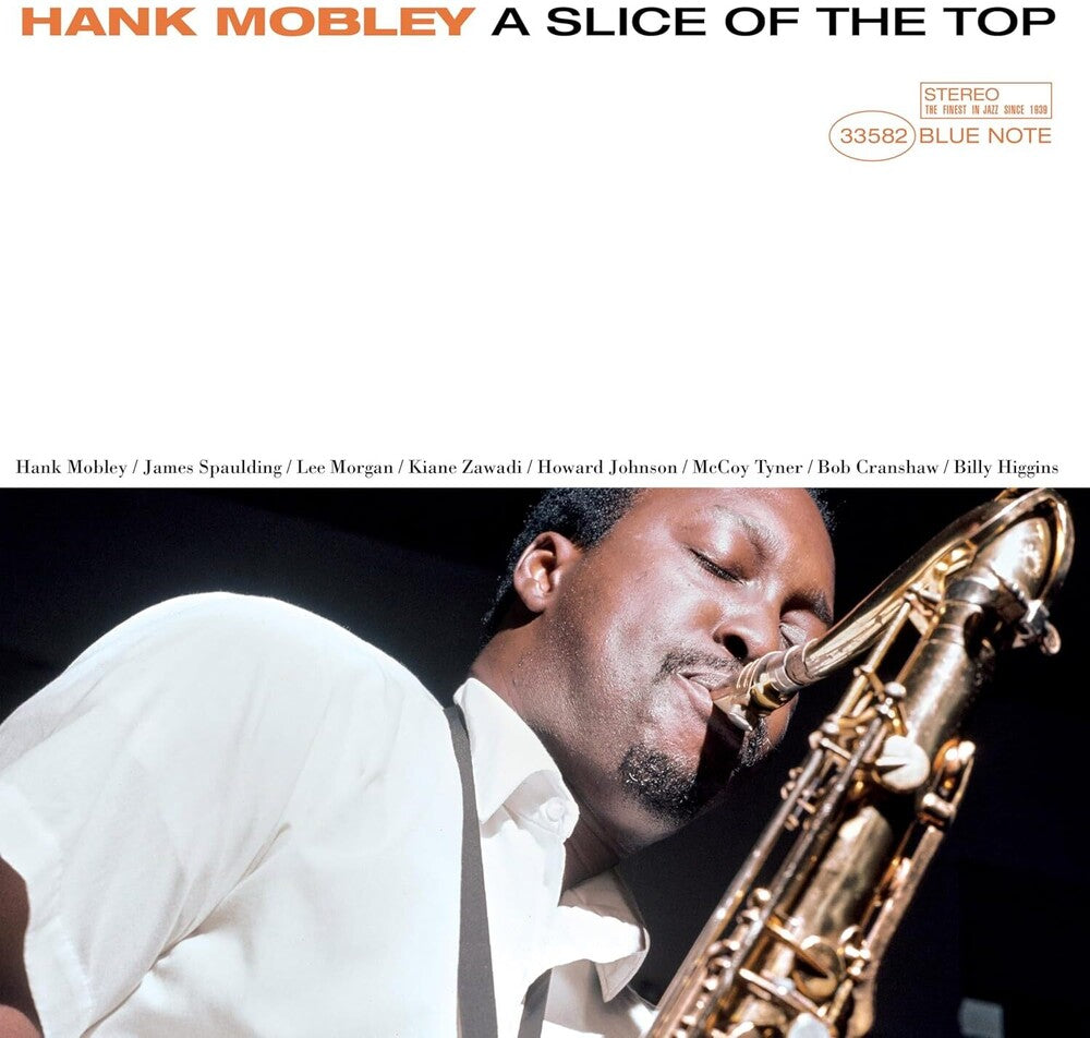 the album cover for Hank Mobley - Slice Of The Top (Blue Note Tone Poet Series)