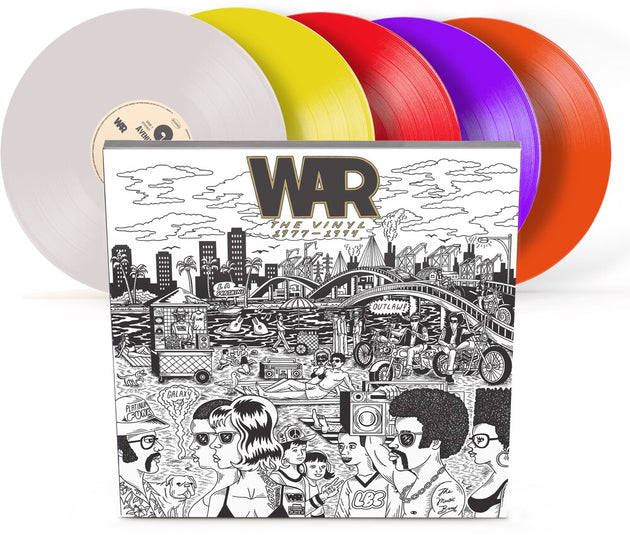 the album cover for War - The Vinyl 1977-1994 [RSD Black Friday 2024]