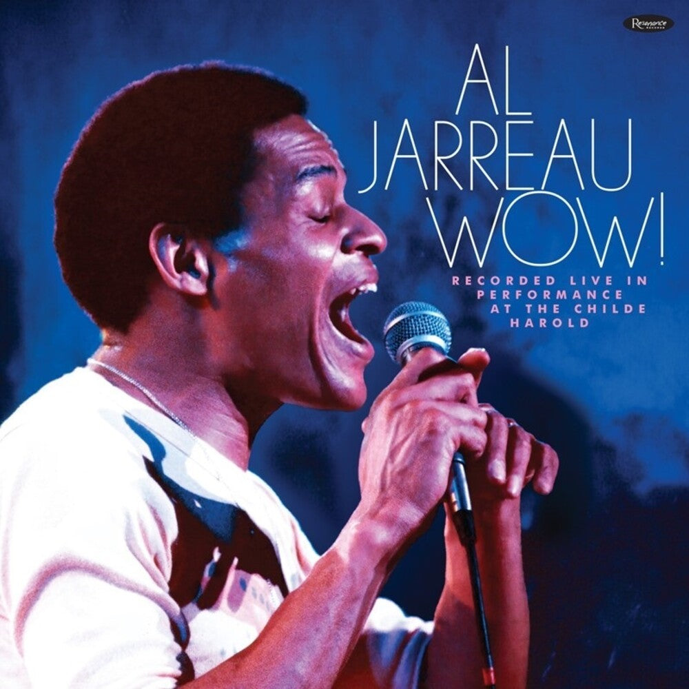 the album cover for Al Jarreau - Wow! Live in Perormance at the Childe Harold 1976 [RSD Black Friday 2024]