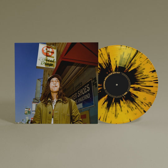 the album cover for Zzzahara - Spiral Your Way Out [Indie Exclusive] (Blk) [Colored Vinyl] [Limited Edition] [180 Gram]