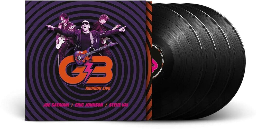 the album cover for Unknown Artist - G3: 25th Anniversary Reunion Tour [4 LP]