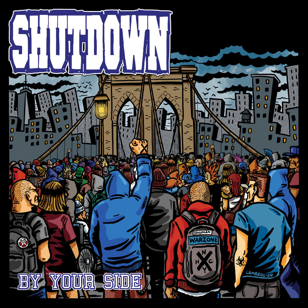 the album cover for Shutdown - By Your Side Still Against All Odds [Colored Vinyl]