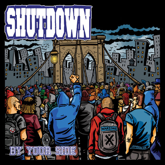 the album cover for Shutdown - By Your Side Still Against All Odds [Colored Vinyl]