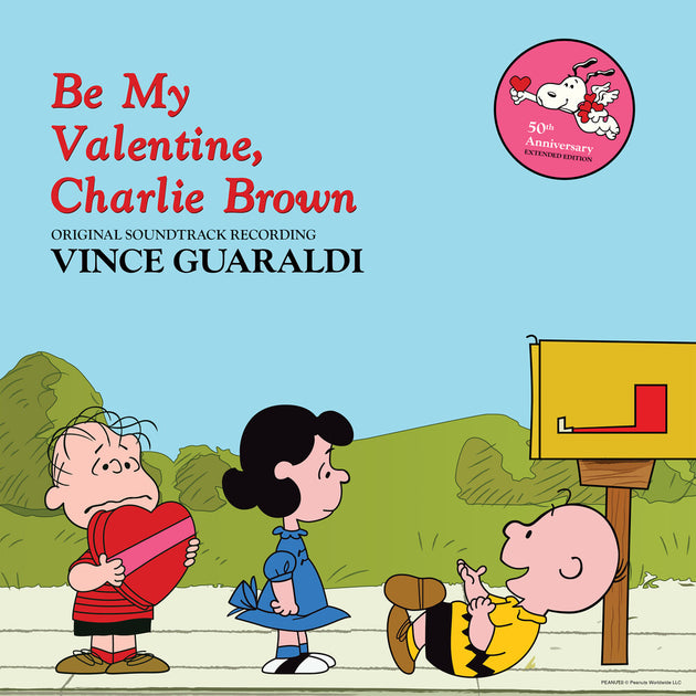 the album cover for Vince Guaraldi - Be My Valentine, Charlie Brown(Selections From The Original Soundtrack)