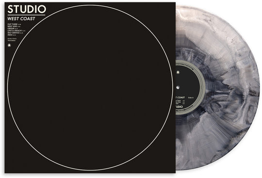 the album cover for Studio - West Coast (Blk) [Colored Vinyl] (Wht)