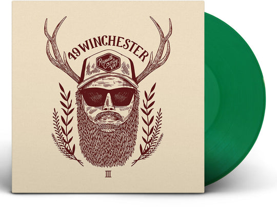 the album cover for 49 Winchester - Iii [Colored Vinyl] (Grn) (Stic) [Indie Exclusive]