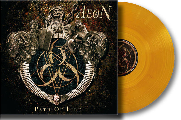 the album cover for Aeon - Path Of Fire (Ger)