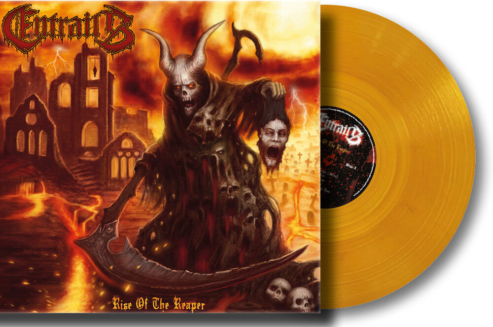 the album cover for Entrails - Rise Of The Reaper (Ger)