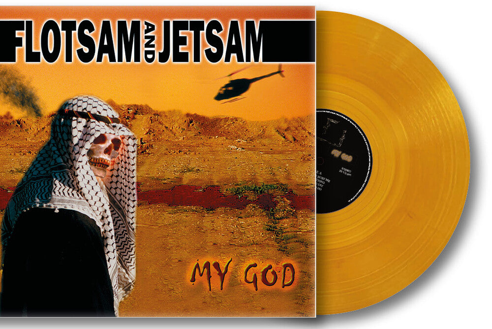 the album cover for Flotsam & Jetsam - My God (Gate) (Ger)