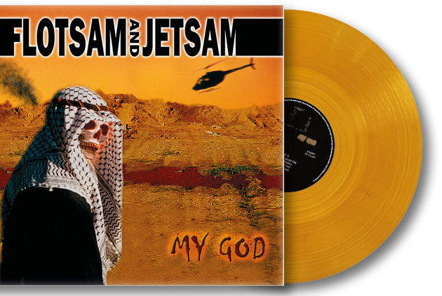 the album cover for Flotsam & Jetsam - My God (Gate) (Ger)