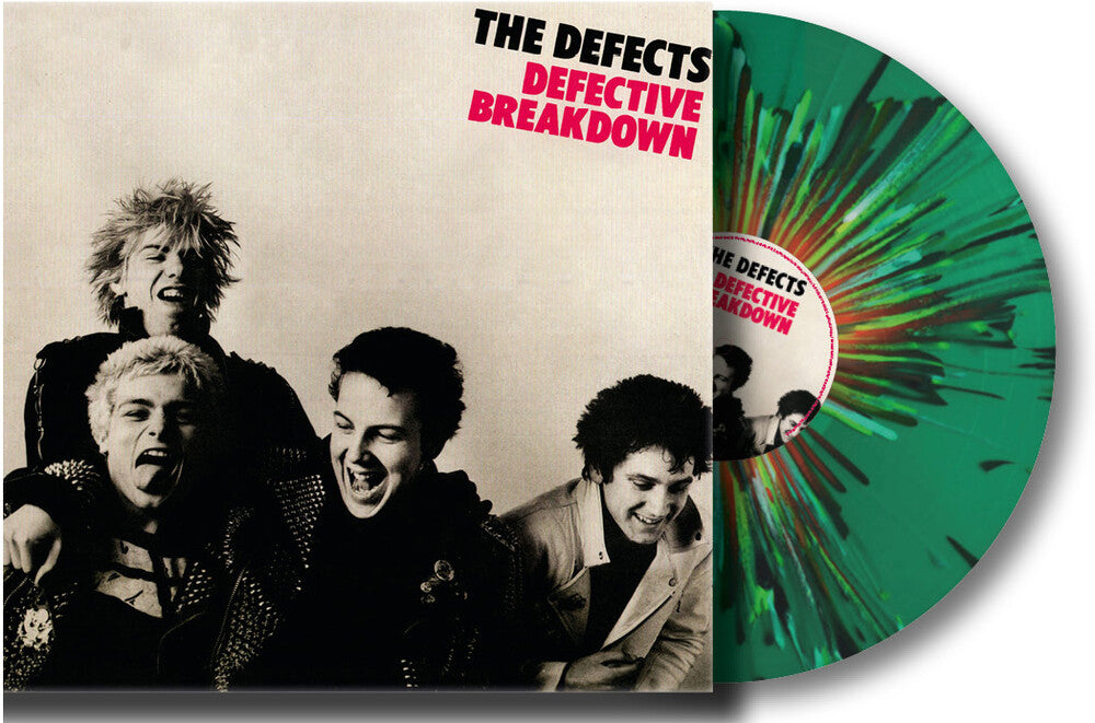 the album cover for Defects - Defective Breakdown - Limited Edition [Colored Vinyl] (Grn)