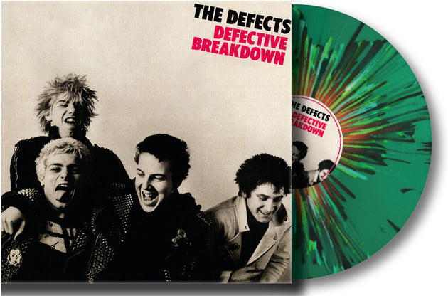 the album cover for Defects - Defective Breakdown - Limited Edition [Colored Vinyl] (Grn)