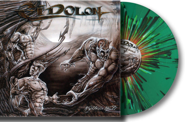 the album cover for Eidolon - Nightmare World - Limited Edition [Colored Vinyl] (Grn)