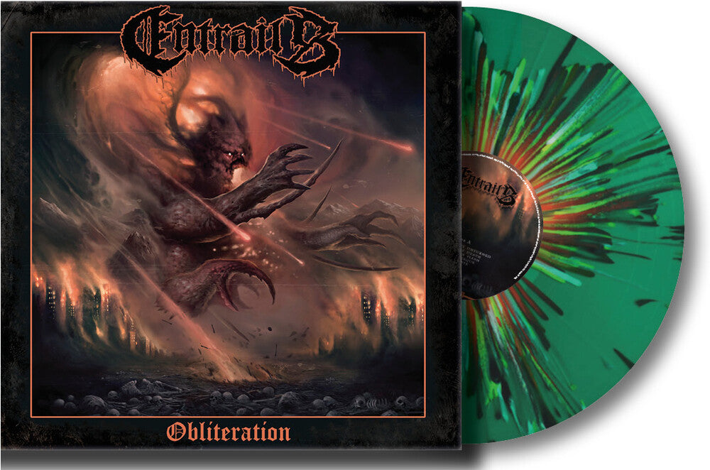 the album cover for Entrails - Obliteration - Limited Edition [Colored Vinyl] (Gate) (Grn)