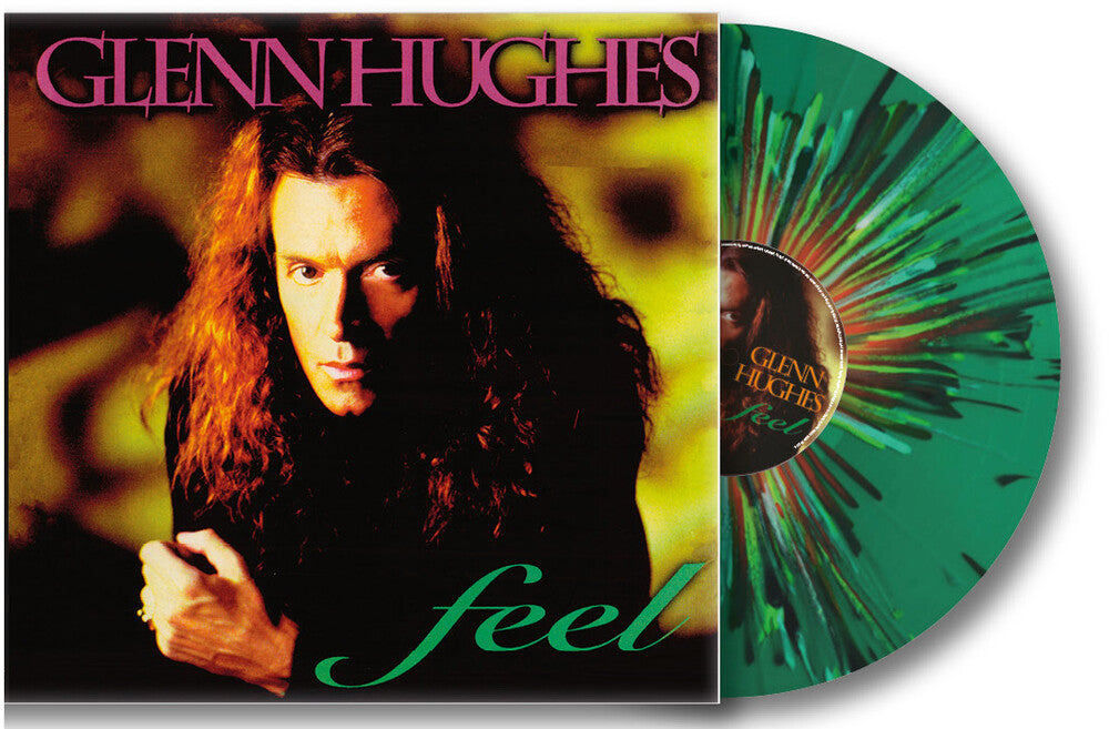 the album cover for Glenn Hughes - Feel - Limited Edition [Colored Vinyl] (Gate) (Grn) [Indie Exclusive]
